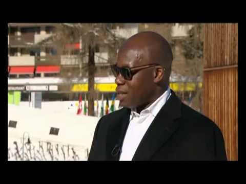 CNBC Interviews Oando PLC GCE, Wale Tinubu, at the World Economic Forum, Davos   Jan 2011   YouTube1