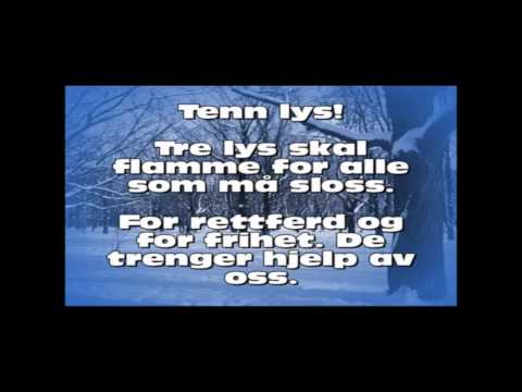 Tenn lys med | Instrumental | med tekst |