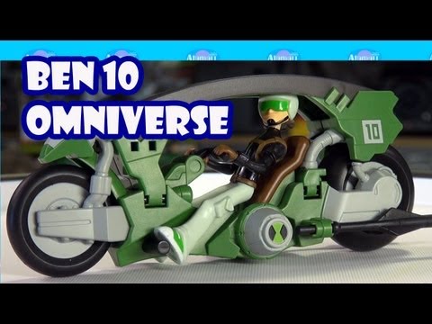 Ben 10 Omniverse Tenn-Speed Cycle Toy Review Unboxing