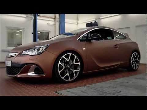 How to wrap a car - OPEL ASTRA OPC - aztec bronze