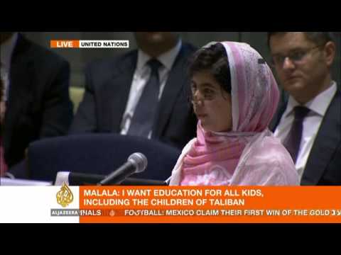 Malala Yousafzai's address to the UN