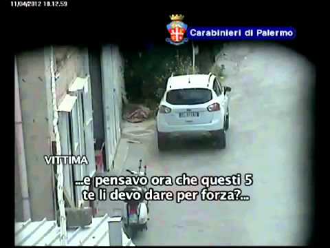 Palermo - L'estorsione in diretta (12.04.12)