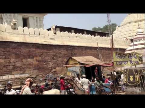 The Jagannath Temple in Puri(orissa) (Oriya: ବଡଦେଉଳ, ଶ୍ରୀମନ୍ଦିର)