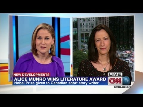 Alice Munro wins Nobel Prize for literature