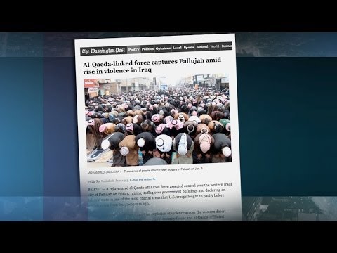 The Iraq army shelled the city of Fallujah on Saturday in attempts to take back control from the Al-Qaida affiliated group known as the Islamic State of Iraq and Syria (ISIS), which has also overrun the town of Ramadi. Liz Sly of the Washington Post joins Hari Sreenivasan to discuss what is unfolding in Iraq and the larger implications for the Middle East.