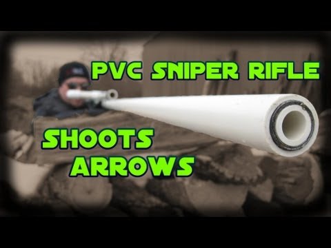 PVC Air Rifle Part 5: Shooting Arrows - Test & Demo