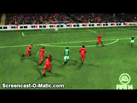 FIFA 14 | Nice outside-of-the-boot goal from Gonzalo Castro