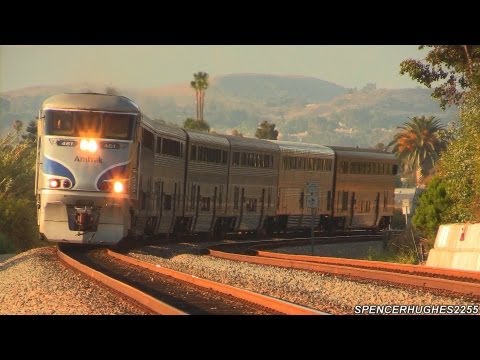 Amtrak Trains (Featuring P42DC #74) New Locations! (July 26th, 2013)