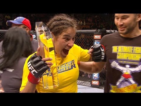 Julianna Pena becomes first female Ultimate Fighter