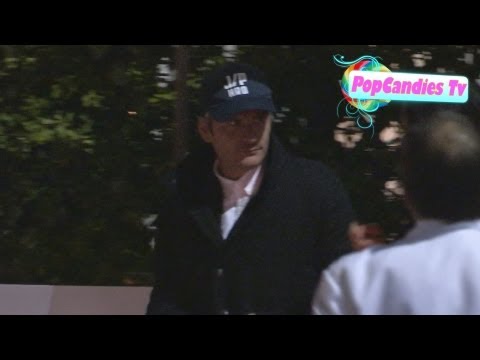 Balthazar Getty & Rosetta Millington depart private cocktail party at Mr Chow in Beverly Hills