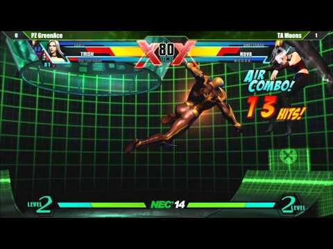 UMVC3 Top 8 PZ GreenAce vs TA Moons - Northeast Championships 14