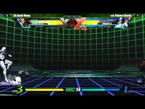 UMVC3 Top 8 EG Justin Wong vs coL Filipino Champ - Northeast Championships 14