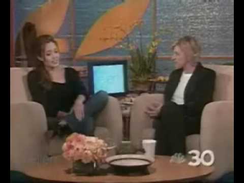 Angelina Jolie on Ellen Degeneres [ Full Interview ]