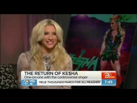 Ke$ha Sunrise Interview (1st October 2012)