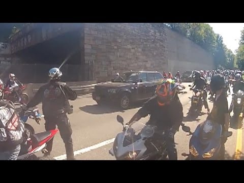 Road Rage: NYC Motorcycle Attack