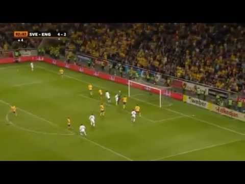 Sweden Vs England 4-2 - Zlatan Ibrahimovic Unbelievable Bicycle Goal 14/11/2012