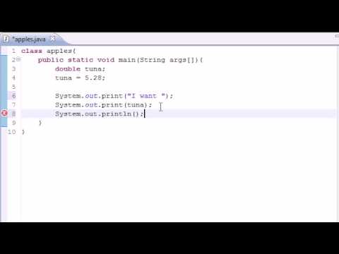 Java Programming Tutorial - 5 - Variables