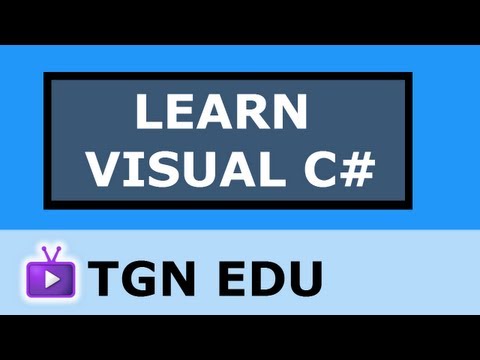 ★ Programming - Learn Visual C# - What's This Variable Thing? - TGN