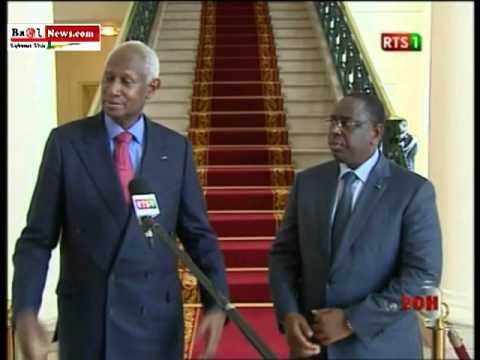 Les propos de l'ancien président Abdou Diouf à sa sortie d'audience avec Macky Sall