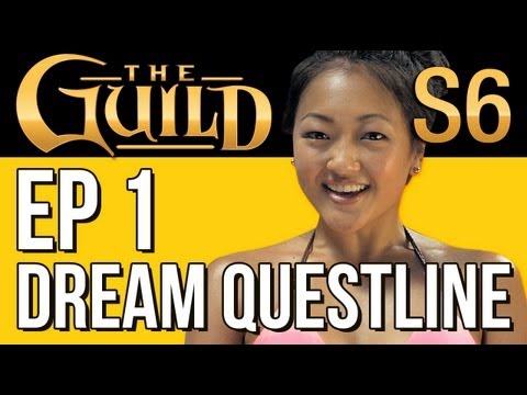 Tink wears a bikini! Codex gets a job at The Game! - The Guild Season 6, ep. 1 - Dream Questline