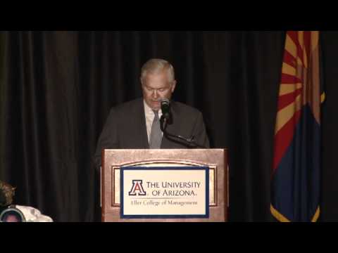 Robert M. Gates: University of Arizona 2012 Executive of the Year