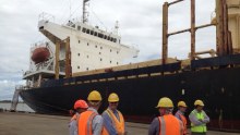 Sugar ship in Bundaberg