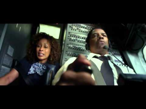 Flight Plane Crash Scene with Denzel Washington