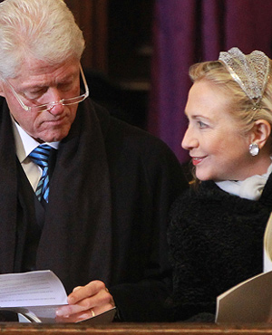 Bill and Hillary Clinton