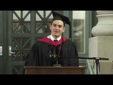 LL.M. speaker Leonidas Stasis Theodosiou speaks at HLS 2013 Commencement