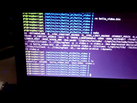 [Raspberry Pi] Video Codec of OpenMAX