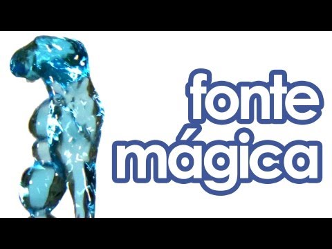 Fonte mágica (como fazer fonte de Heron - experiência de Física)