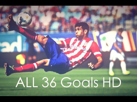 Diego Costa ● All 36 Goals in 2013 ● HD