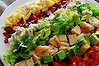 Chop to it: Jill DUpleix's cobb salad.