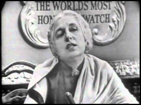 Vijaya Lakshmi Pandit Interview: Indian Diplomat and Politician