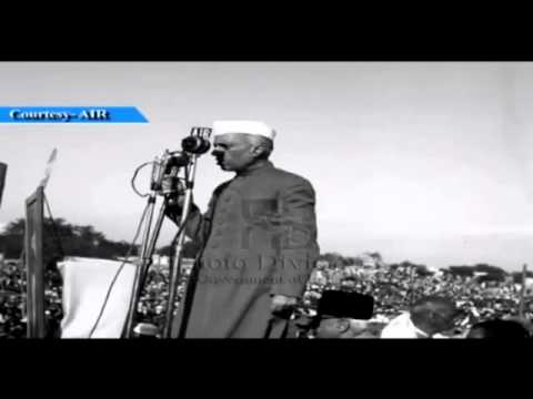 Jawaharlal Nehru's speech delivered on 15th August at Red Fort