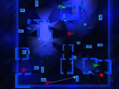 Frozen Synapse:  (green) vs AI (red) - Extermination