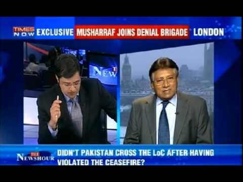 {Full Interview 1} Pervez Musharraf Once again Slapped Indian   media on false propaganda