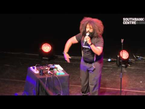 Reggie Watts highlights - part of Yoko Ono's Meltdown