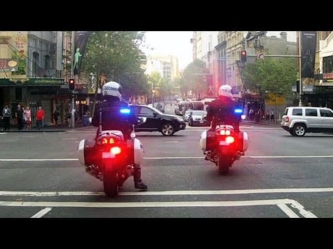 Ride along with NSW Police as they patrol Sydney's CBD in operation Fabian