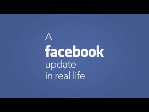 A Facebook Update In Real Life