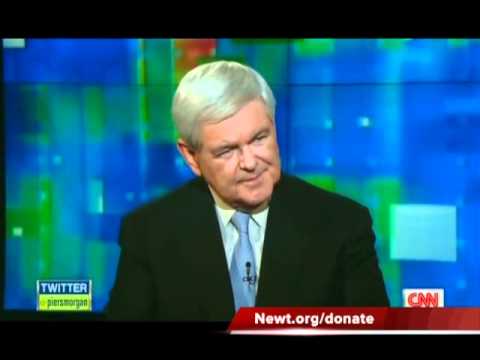 Newt Gingrich's In-depth Interview with Piers Morgan