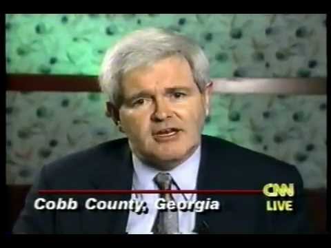 Newt Gingrich 1994 Interview