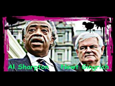 Al Sharpton interviews Newt Gingrich on MSNBC