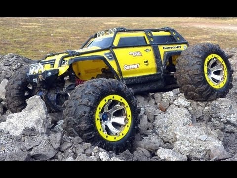 The best of Traxxas Summit 4x4 Monster Truck - Fun Action and bash