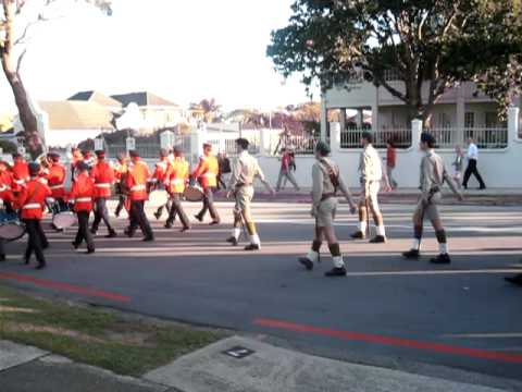 Grey High School Band and Cadet March Past October 21st 2009 Port Elizabeth, South Africa.