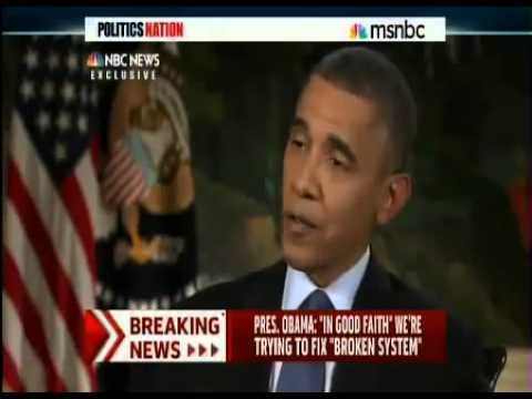 ☼ FULL Interview ☼ Barack Obama w/ Chuck Todd - SORRY People Lost Healthcare Plan due to Obamacare