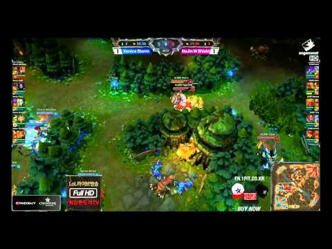 Xenics Storm vs NaJin White Shield Game 3 | Quarter Final Champions Winter 2014 | XSS vs NJWS G3