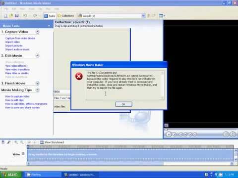 How To Fix A Codec Required Error In Windows Movie Maker