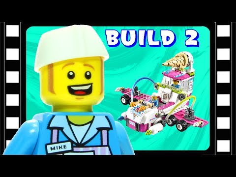 Animated LEGO Ice Cream Machine 70804 The LEGO Movie Flash Speed Build 2