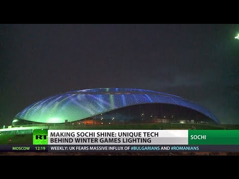 Shining Sochi: Unique tech behind winter games lighting